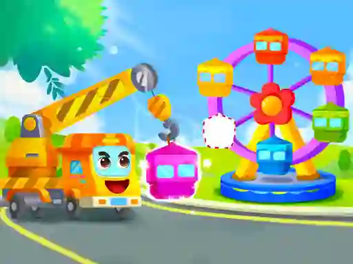 खेल Little Panda Truck Team ऑनलाइन