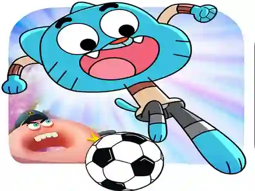 खेल Gumball Soccer Game ऑनलाइन