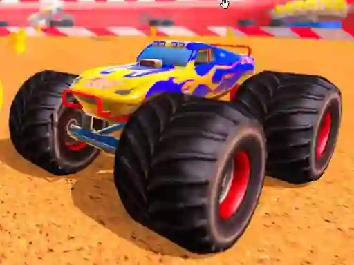 खेल Monster truck Offroad Stunts ऑनलाइन