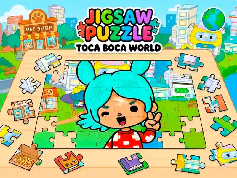 खेल Jigsaw Puzzle: Toca Boca World ऑनलाइन