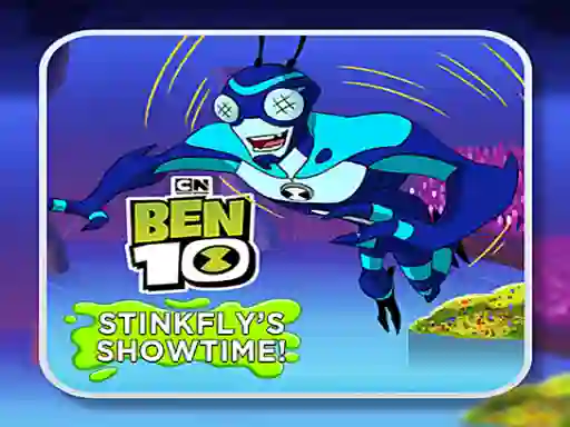 खेल Ben 10 Challenge Stinkfly Showtime! ऑनलाइन