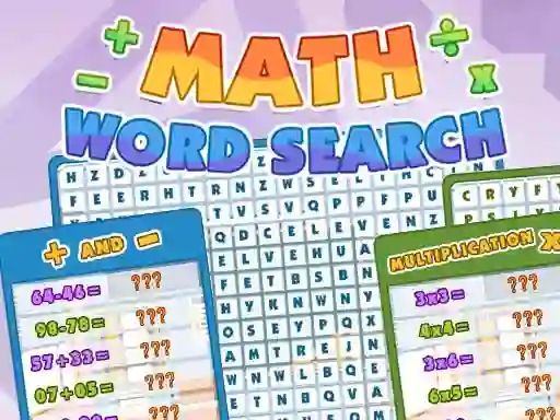 खेल Math Word Search ऑनलाइन