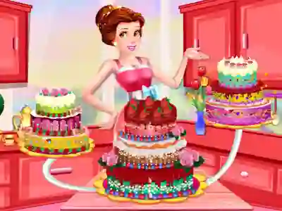 खेल Princess Dede Sweet Cake Decor ऑनलाइन