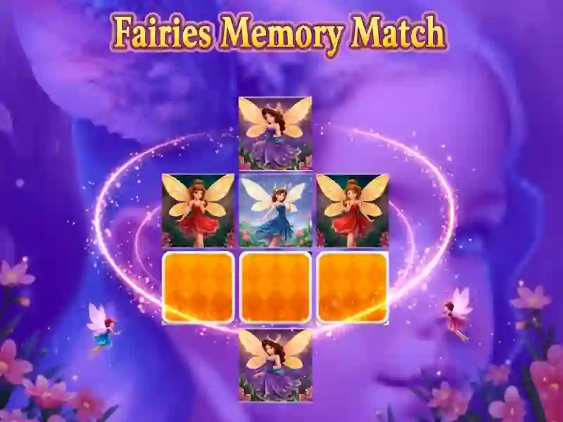 खेल Fairies Memory Match ऑनलाइन