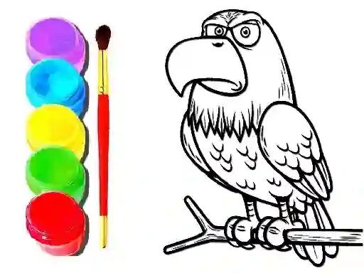 खेल Eagle Coloring Book ऑनलाइन