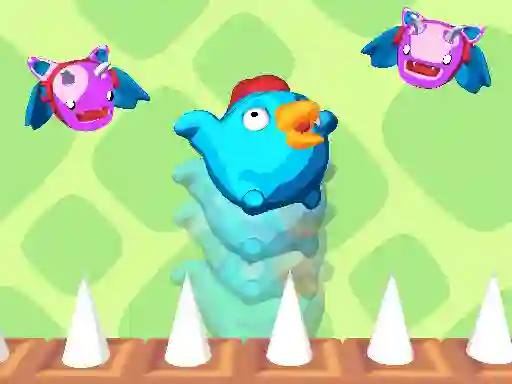 खेल Bouncing Chick ऑनलाइन