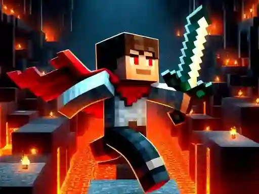 खेल Mineblock Obby ऑनलाइन