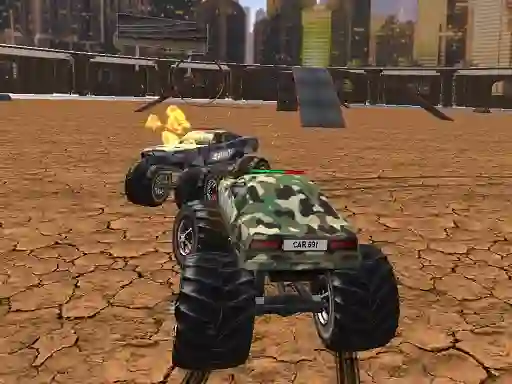 खेल Demolition Monster Truck Army ऑनलाइन