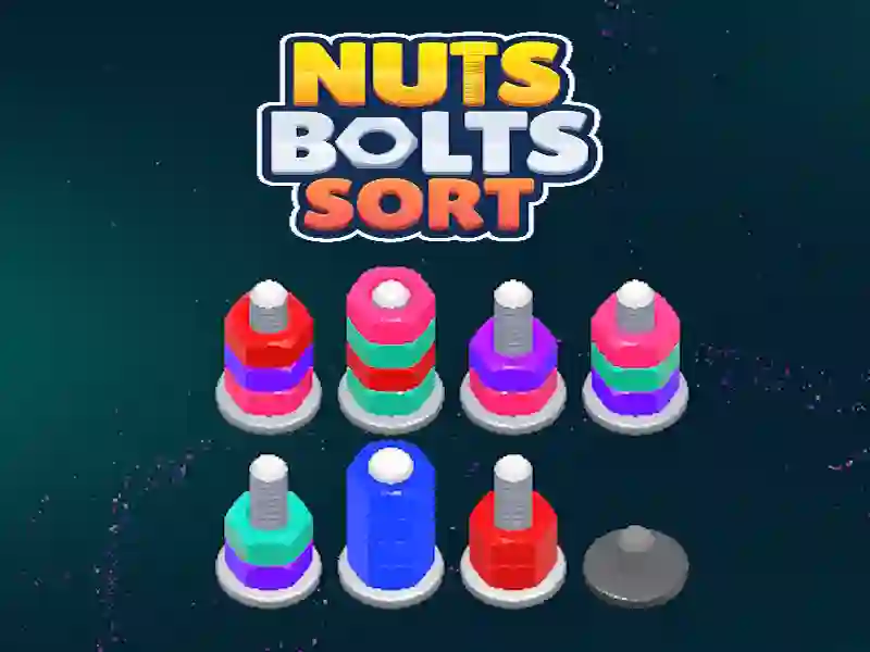 खेल Nuts Bolts Sort ऑनलाइन