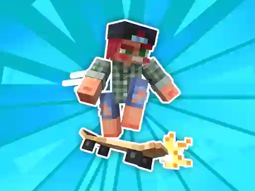 खेल Noob and Pro Skateboarding ऑनलाइन