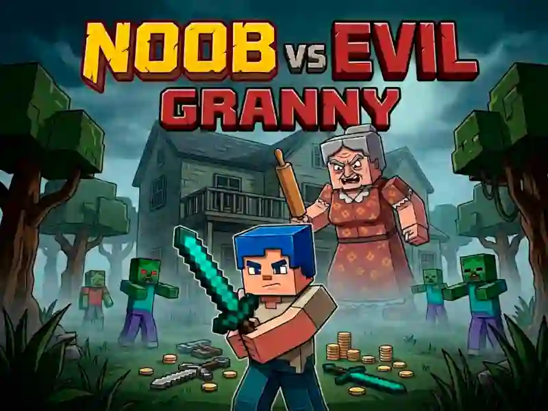 खेल Noob vs Evil Granny ऑनलाइन