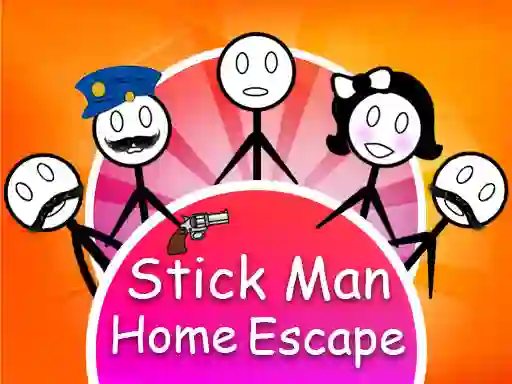 खेल Stickman Home Escape ऑनलाइन