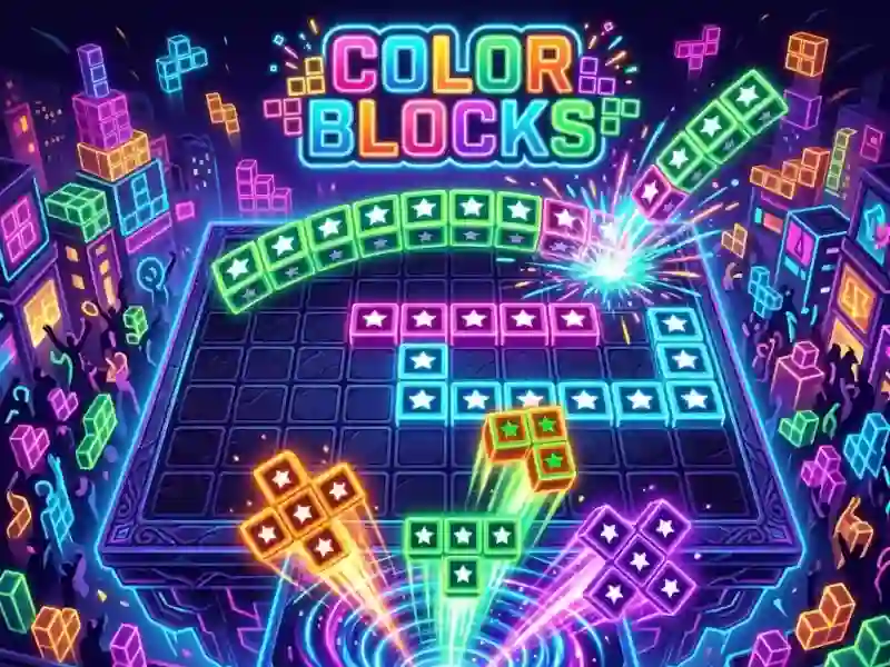 खेल Color blocks ऑनलाइन