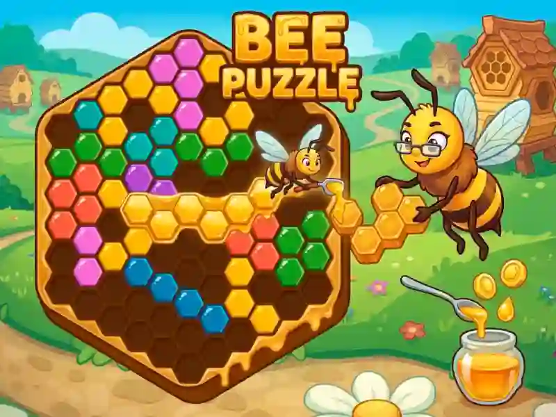 खेल Bee Puzzle ऑनलाइन