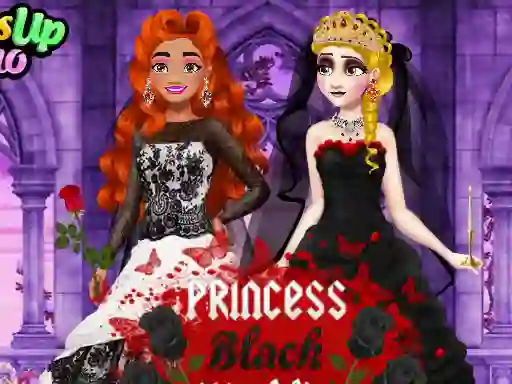 खेल Princess Black Wedding Dress ऑनलाइन