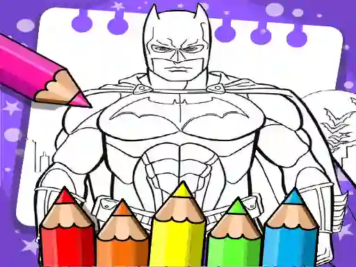 खेल Batman Beyond Coloring Book ऑनलाइन