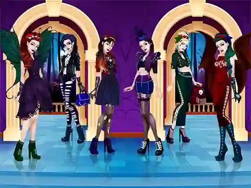 खेल Gothic Dress Up ऑनलाइन