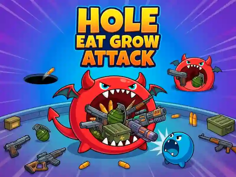 खेल Hole Eat Grow Attack ऑनलाइन