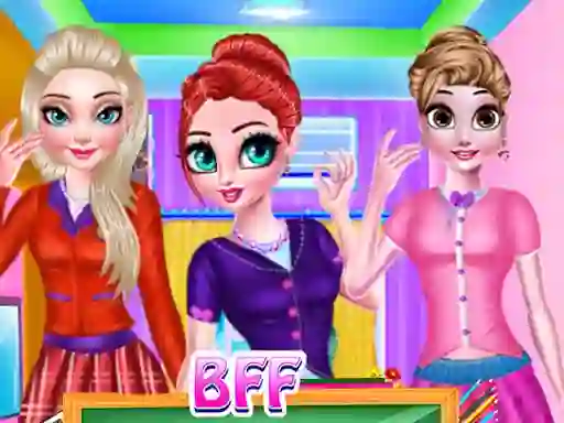 खेल BFF High School Style ऑनलाइन