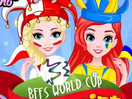 खेल Bffs World Cup Face Paint ऑनलाइन