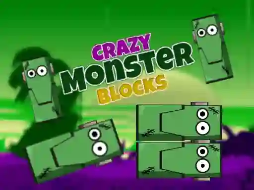 खेल Crazy Monster Blocks ऑनलाइन