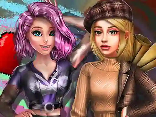 खेल 2022 Dark Academia to Egirl Dress up ऑनलाइन