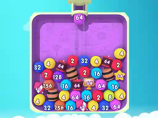 खेल Bubble Merge 2048 ऑनलाइन