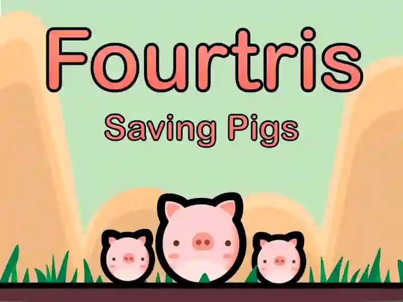 खेल Fourtris Saving Pigs ऑनलाइन