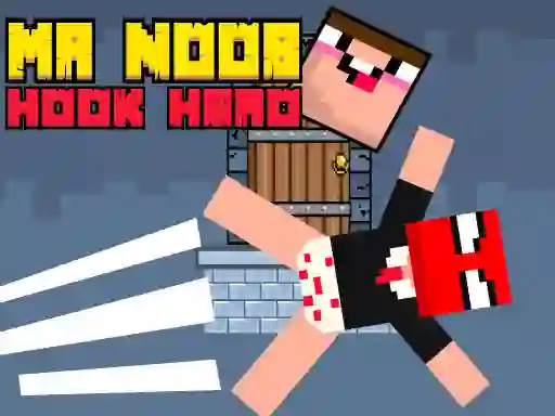 खेल Mr Noob Hook Hero ऑनलाइन