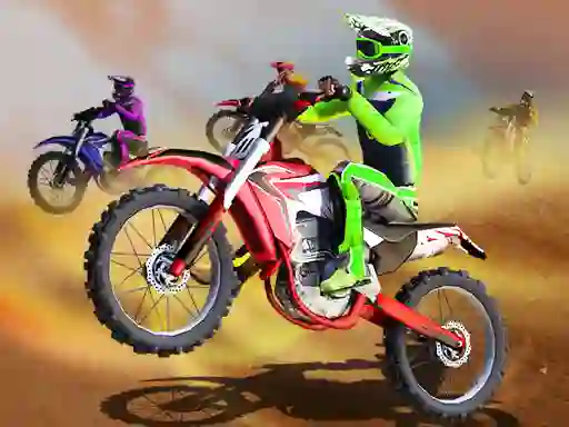 खेल Dirt Bike MotoCross ऑनलाइन