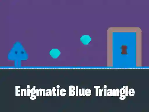 खेल Enigmatic Blue Triangle ऑनलाइन