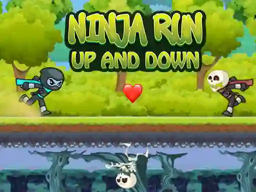 खेल Ninja Run Up And Down ऑनलाइन
