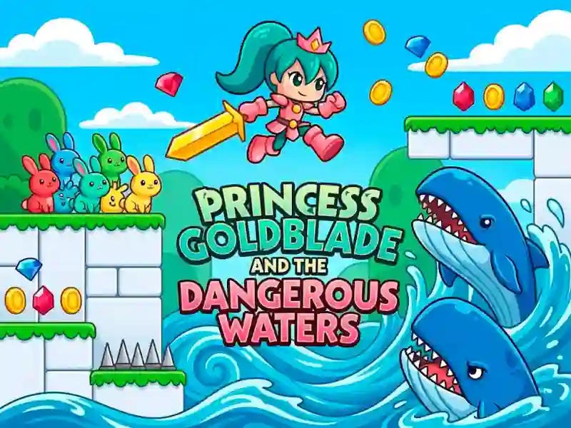 खेल Princess Goldblade and the Dangerous Waters ऑनलाइन