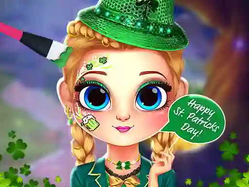 खेल Little Lily St Patrick's Day Photo Shoot ऑनलाइन