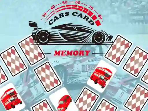 खेल Cars Card Memory ऑनलाइन