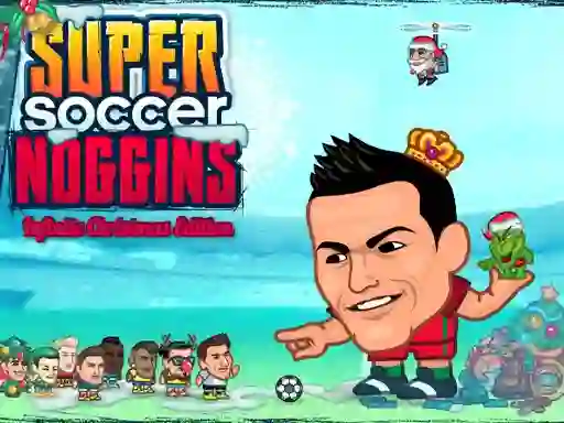 खेल Super Soccer Noggins Xmas Edition ऑनलाइन