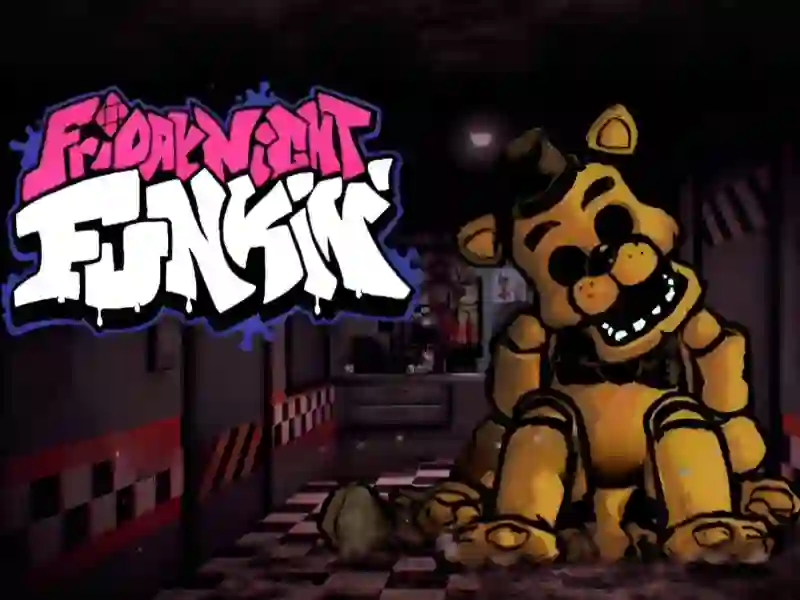 खेल FNF vs FNAF Gold ऑनलाइन