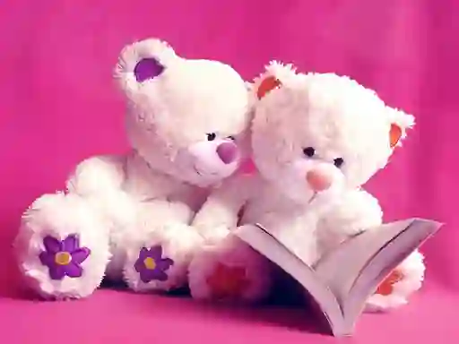 खेल Cute Teddy Bears Slide ऑनलाइन