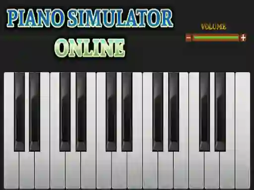 खेल Piano simulator online ऑनलाइन