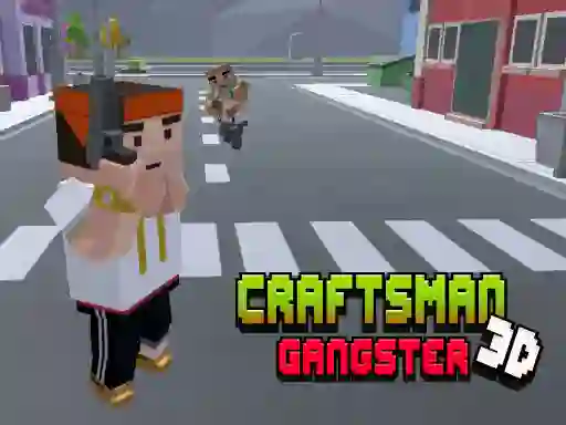 खेल CraftsMan 3D Gangster ऑनलाइन