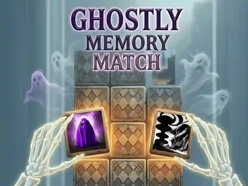 खेल Ghosts Memory Match ऑनलाइन