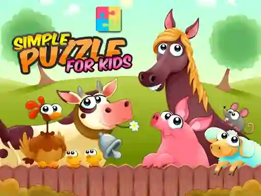 खेल Simple Puzzle For Kids ऑनलाइन