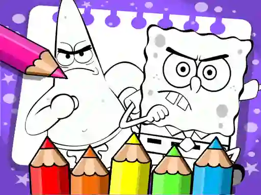खेल Sponge Bob Coloring Book ऑनलाइन