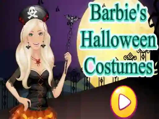 खेल Barbie Halloween Costumes ऑनलाइन