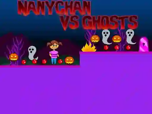 खेल Nanychan vs Ghosts ऑनलाइन