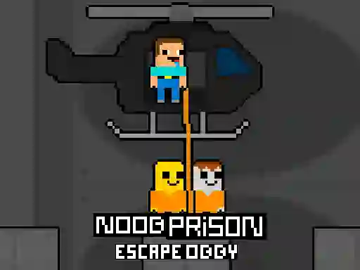 खेल Noob Prison Escape Obby ऑनलाइन