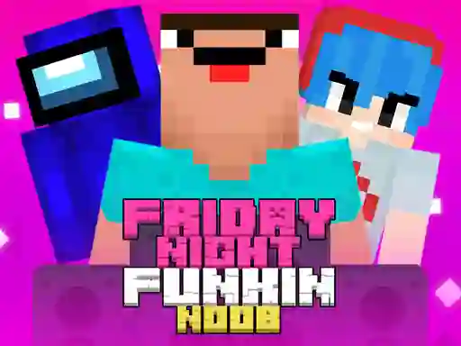 खेल Friday Night Funkin Vs Noobs ऑनलाइन