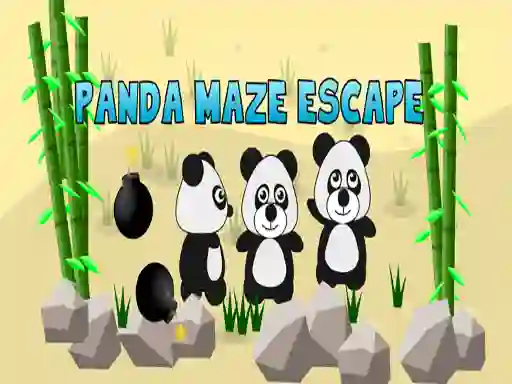 खेल Panda Maze Escape ऑनलाइन