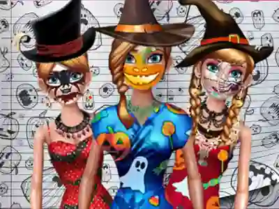 खेल Halloween Doll Creator ऑनलाइन