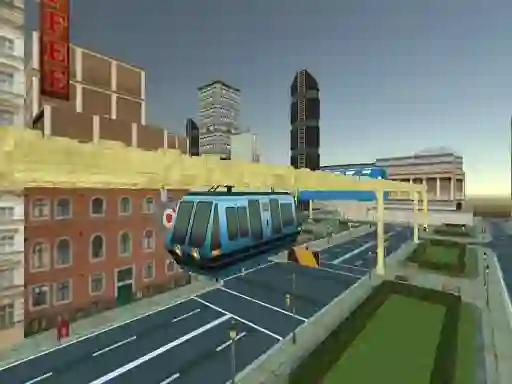 खेल Sky Train Simulator: Elevated Train Driving ऑनलाइन